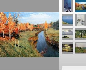 Web gallery sample (Photo gallery layout)